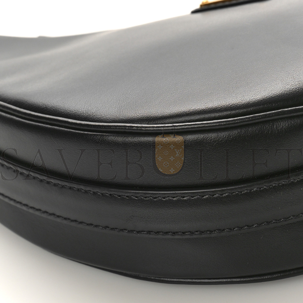 PRADA NAPPA ARQUE SHOULDER BAG BLACK (23*14*6cm)