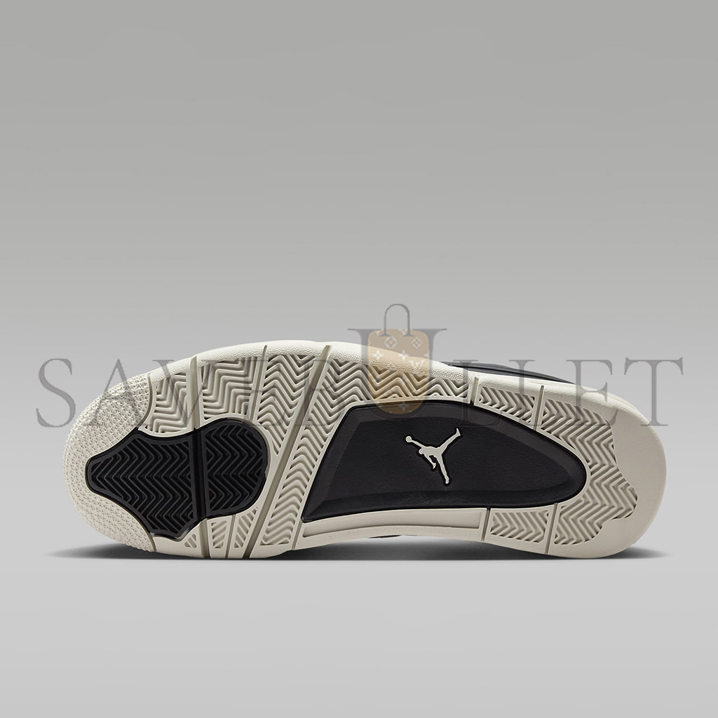 NIKE AIR JORDAN 4 RM BLACK LIGHT BONE FQ7939-001