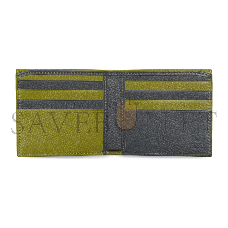 GUCCI GREY INTERIOR BI-FOLD WALLET 817019AAEGG3743 (21*9cm)