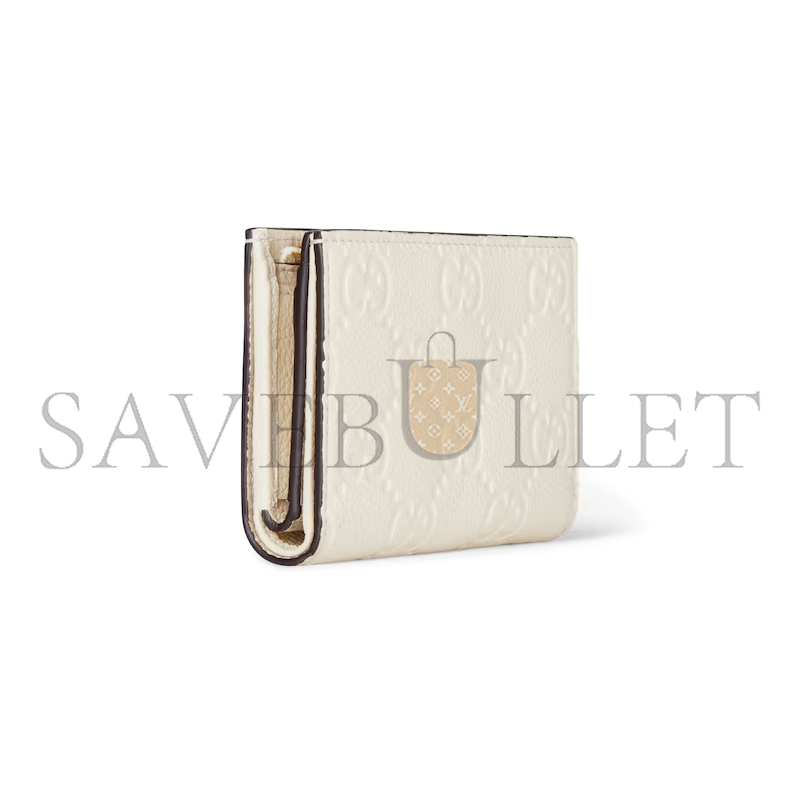 GUCC GG EMBLEM WALLET 815874AAEEM9540 (18*14*3cm)