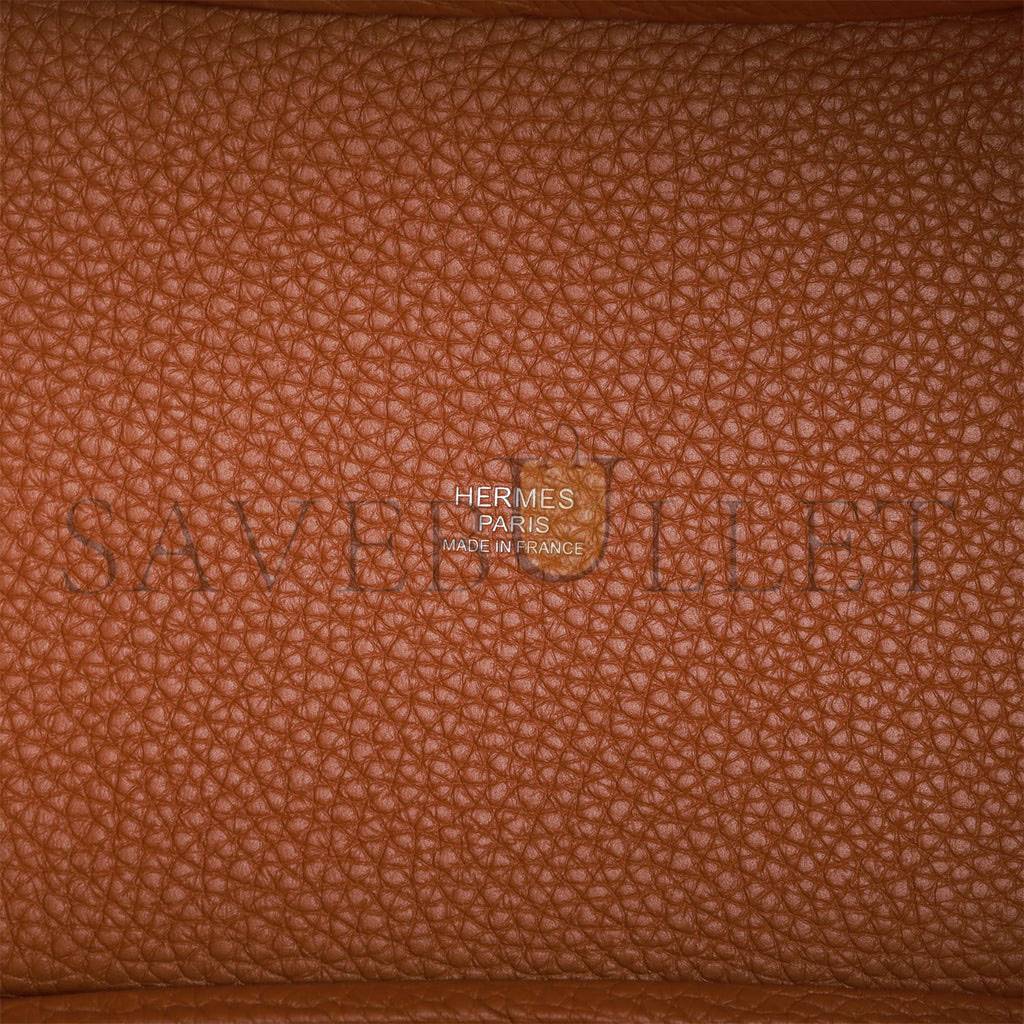 HERMES ECLAT PICOTIN LOCK 18 GOLD CLEMENCE PALLADIUM HARDWARE (18cm)