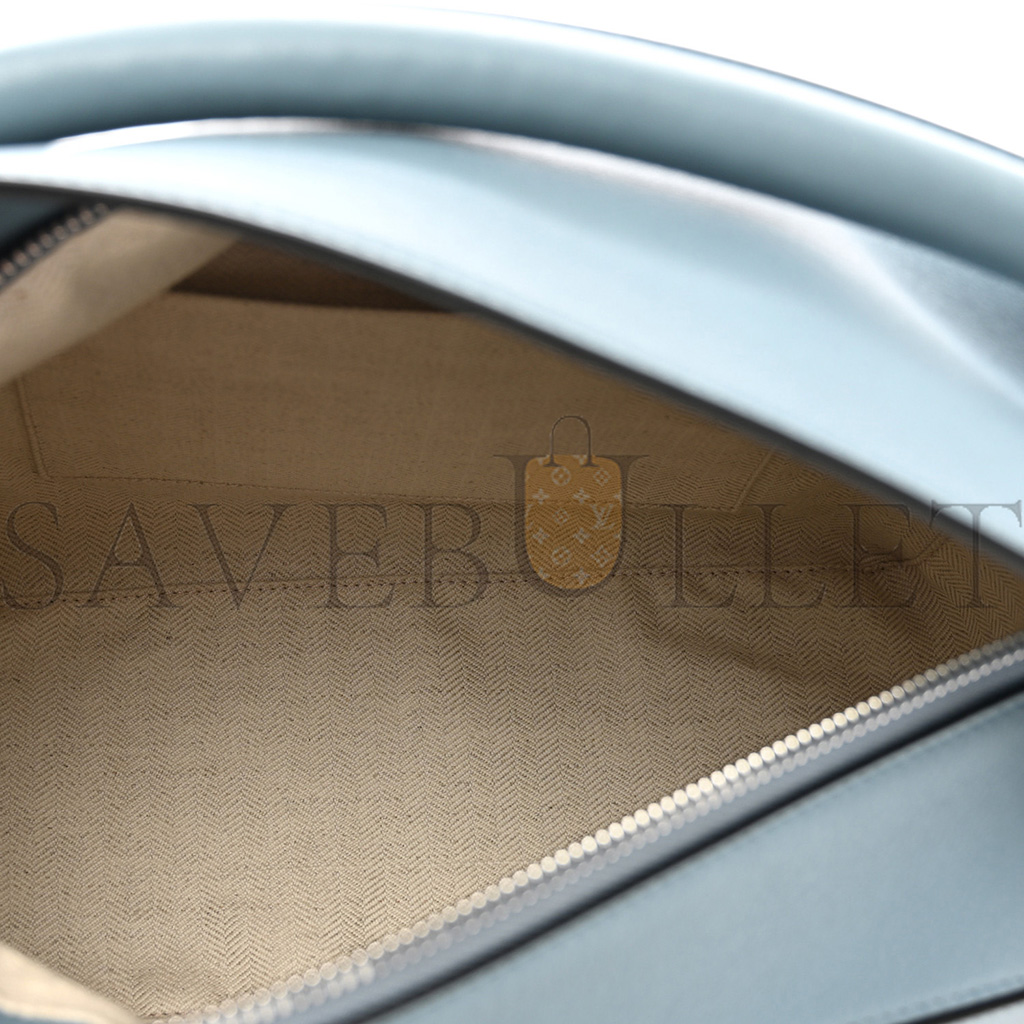 LOEWE CALFSKIN MEDIUM PUZZLE BAG STONE BLUE (29*19.5*14cm)