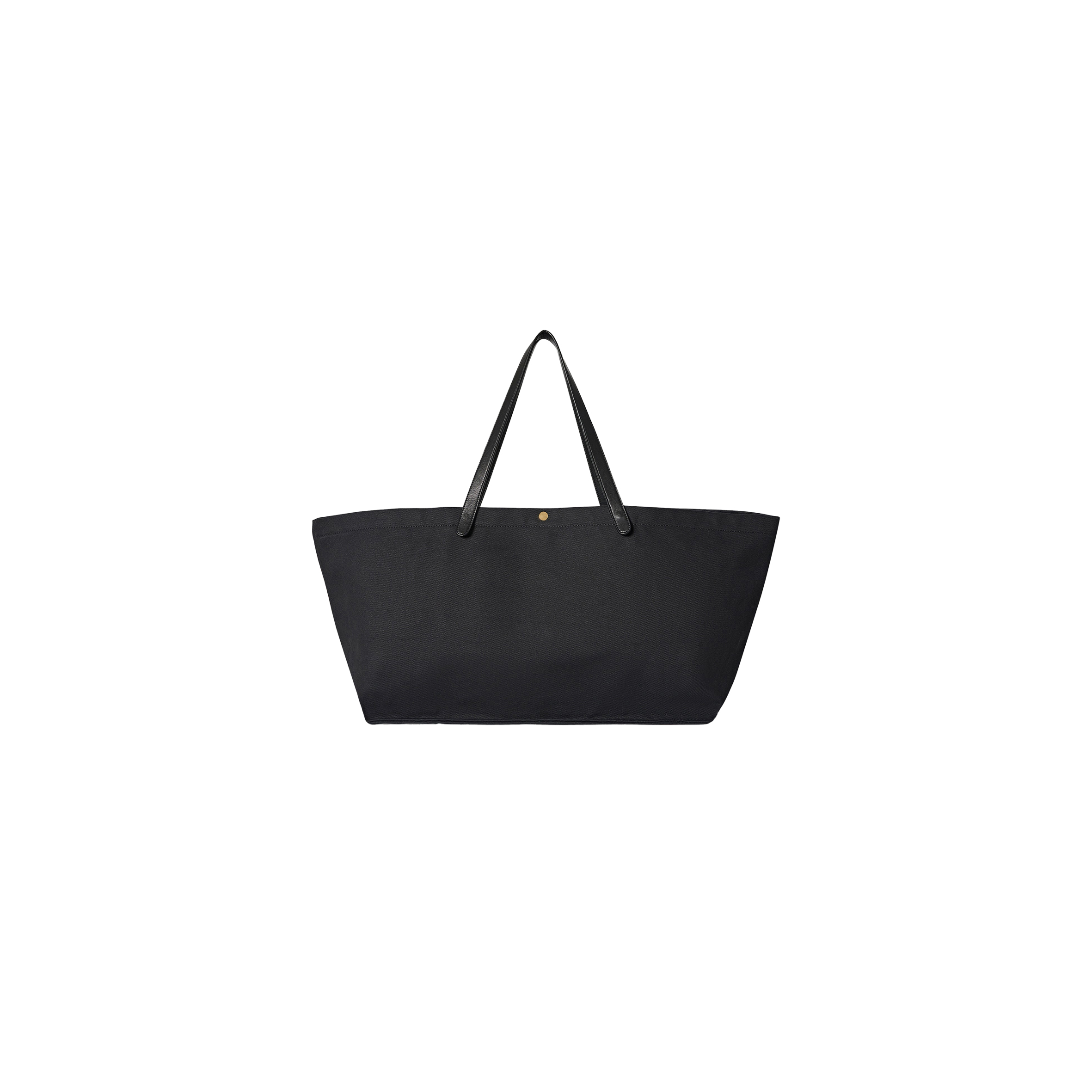 THE ROW XL IDAHO BAG IN COTTON BLACK W1592W253BLSG (52*30*23cm)